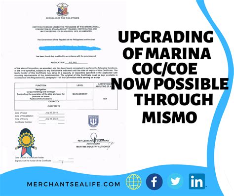 Upgrading of MARINA License now possible .